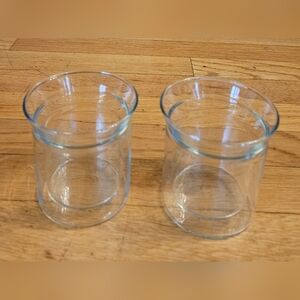 NWOT IKEA AVRUNDAD Tumblers Double Walled. Set of 2